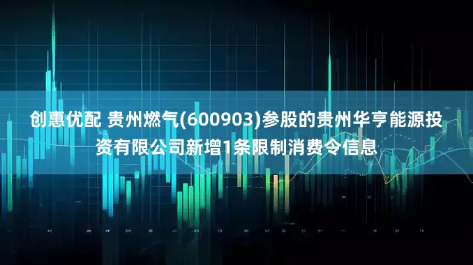 创惠优配 贵州燃气(600903)参股的贵州华亨能源投资有限公司新增1条限制消费令信息